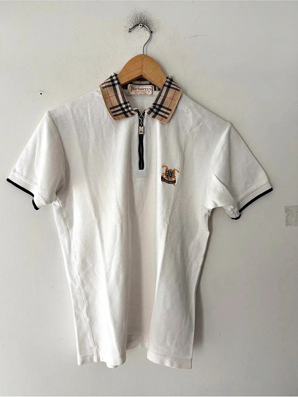 Vintage Burberrys of London Polo Shirt Size XS